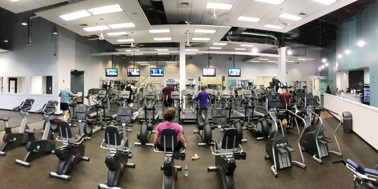 Gym in Wake Forest | O2 Fitness Wake Forest - The Factory